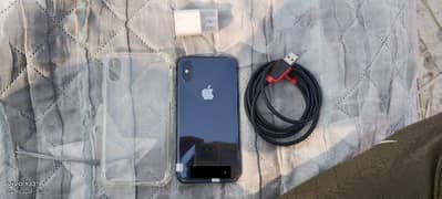 iphone X 64gb best condition non pta jv best battery time face Id work