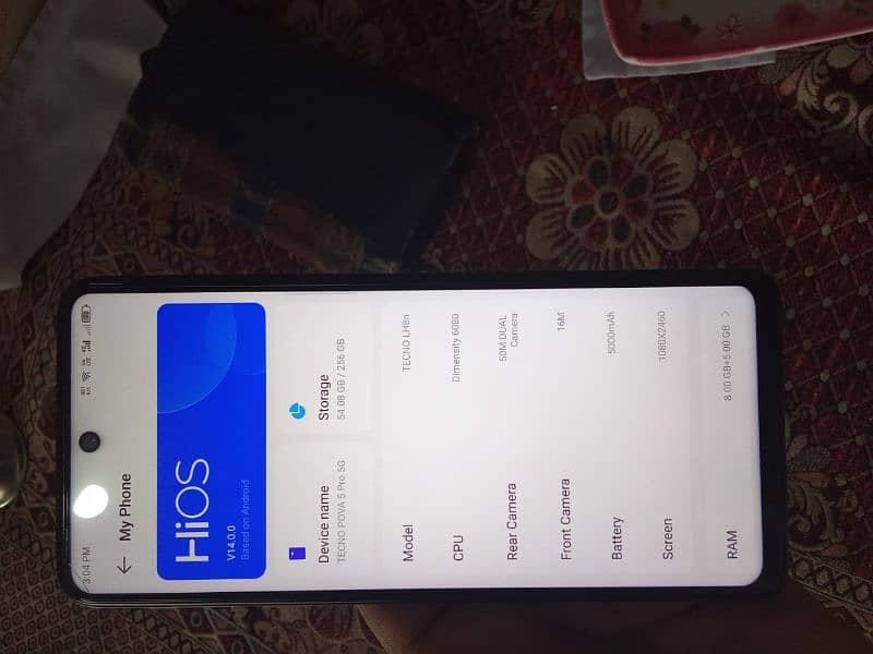 Tecno pova 5pro 5g /8/256 3