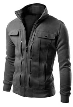 Mexican Style Jacket For or Men's, Charcoal