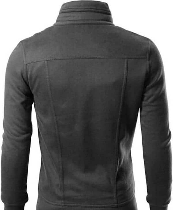 Mexican Style Jacket For or Men's, Charcoal 1