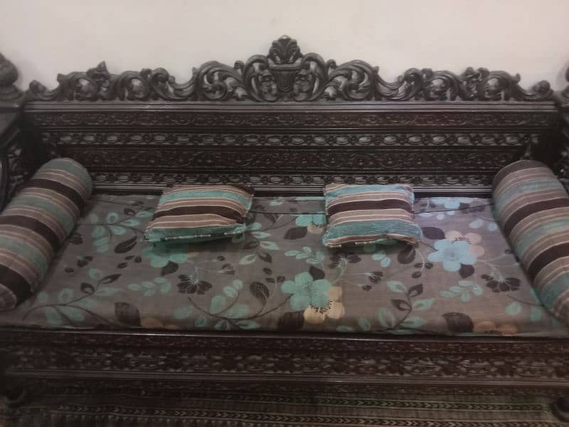 3 Seater Dewan- All wood 4