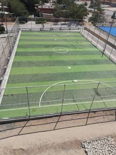 Futsal 6 man game in quetta Artificial grass Ground 50mm|