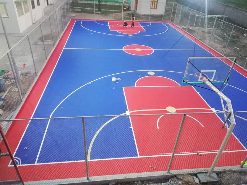 Futsal 6 man game in quetta Artificial grass Ground 50mm| 1