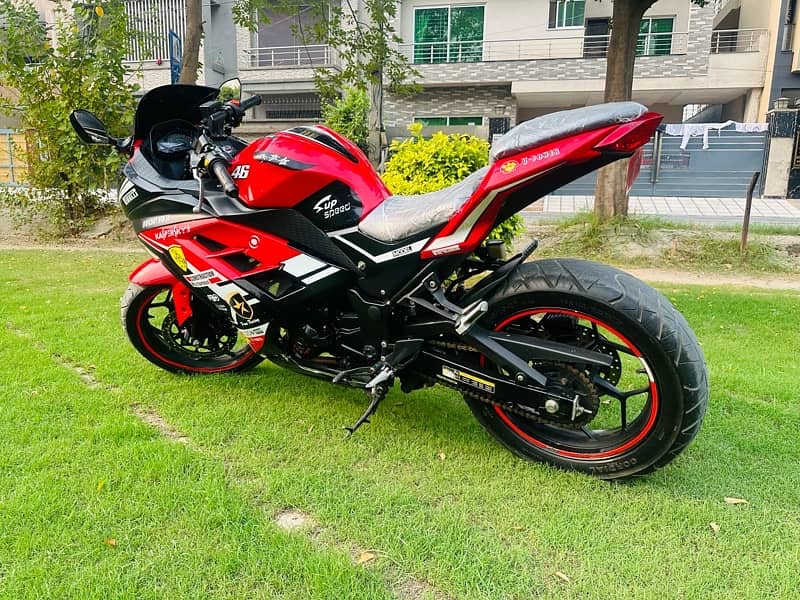 2023 model Kawasaki ninja brand new condition non exeident first owner 5