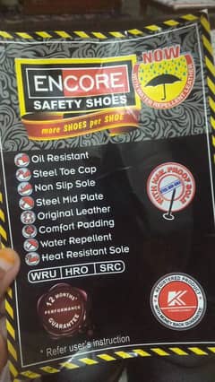 Encore safety shoes