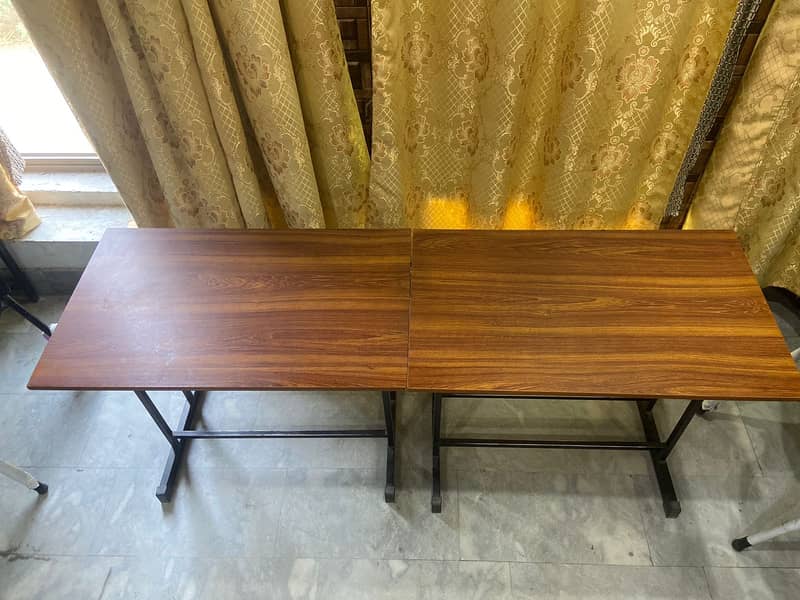 Wooden Computer Table with Shelf : Qty=4 for Sale 2