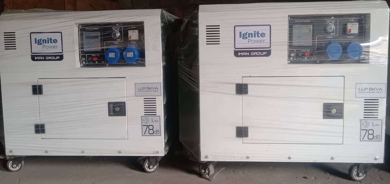 Ignite Power Diesel Generators ,5KW Diesel Generators 8