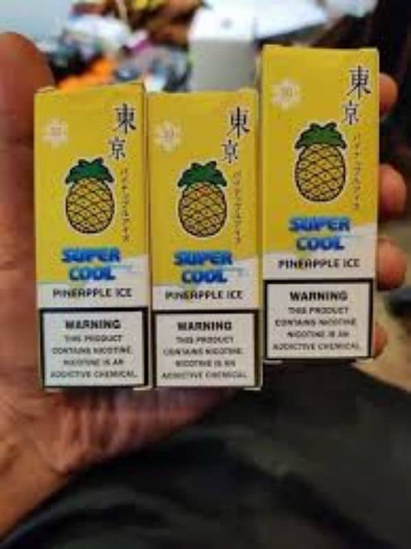 Flavor of Vape +pod Tokyo ice pineapple 3