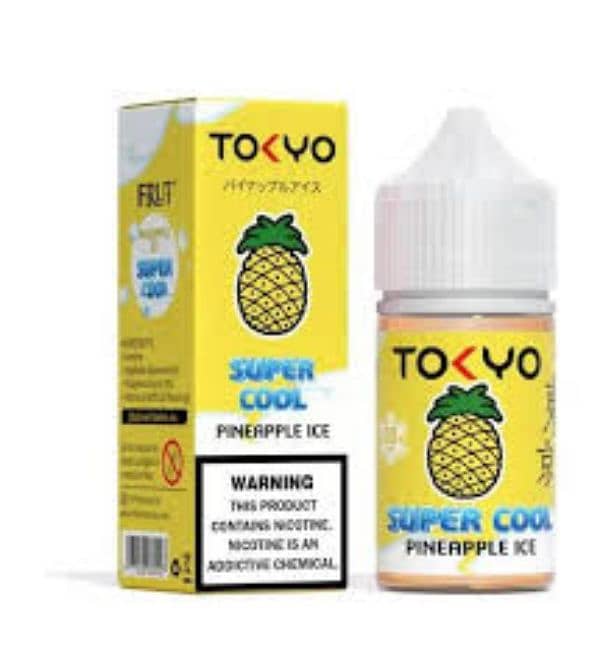 Flavor of Vape +pod Tokyo ice pineapple 4