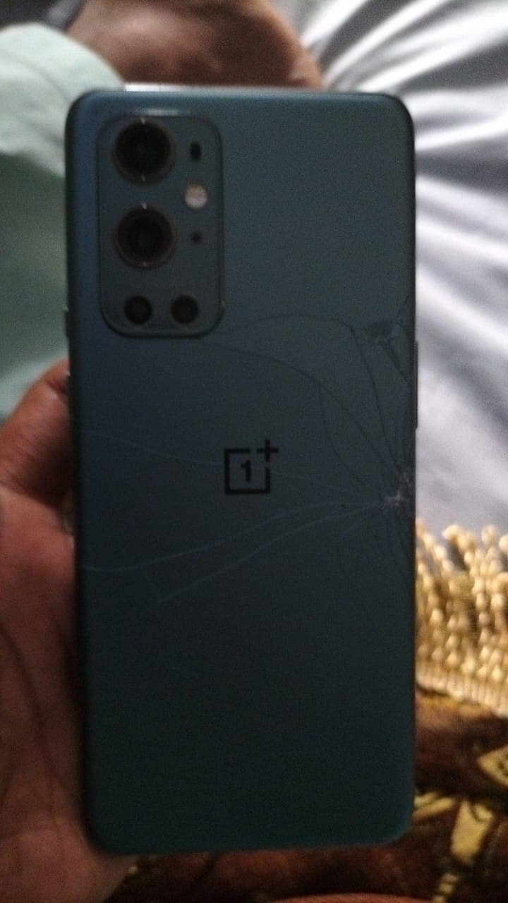 Oneplus 9 pro Lines 12gb 256gb back crashed for sale 2