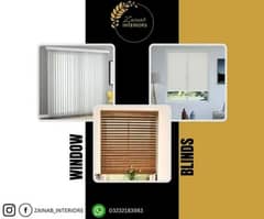 Blinds / Roller Blinds / Zebra Blinds / Office Blinds / Wooden Blinds