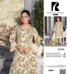 3pc khaddar/3 pcs woman unstitched khaddar/Khaddar Suit