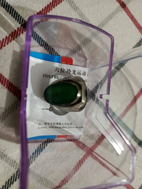 urgent sale original aqeeq stone chandi ring 12