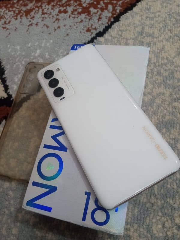 Tecno camon 18T with box 3