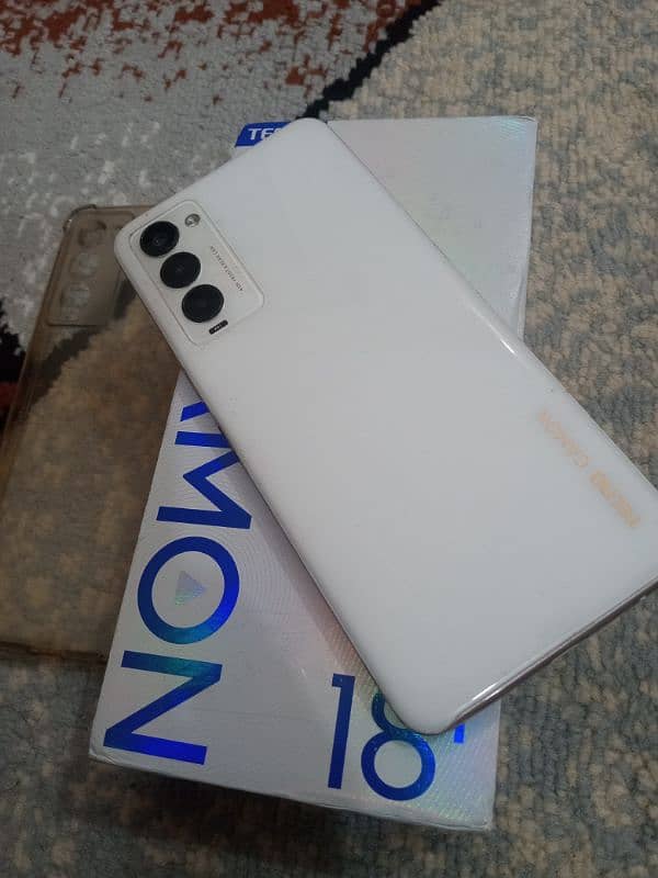 Tecno camon 18T with box 5