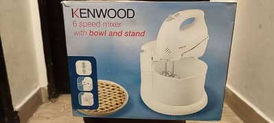 Kenwood mixer with stand