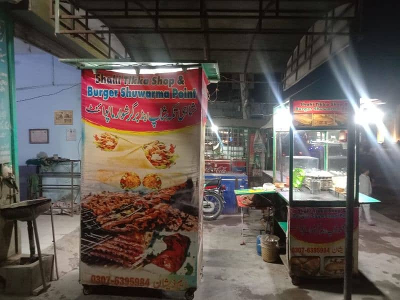 1 counter BBQ wala hay or 1 shawarma wala hay 03089207497 3