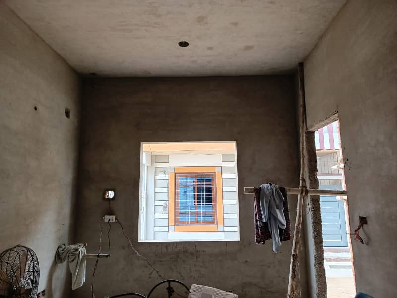 120 Sq Yrd Grey Structure House Double Storey For Sale In Saaadi Town 5