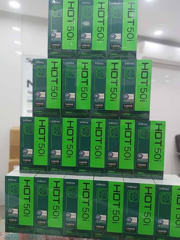 Infinix Hot 50i 6/128 available on installment 0