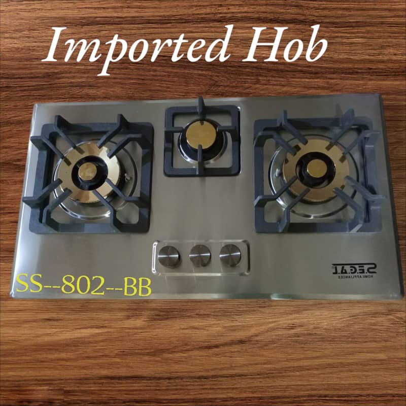 Segal Automatic Hob 3 Burner/ kitchen Stove / Chulha 0