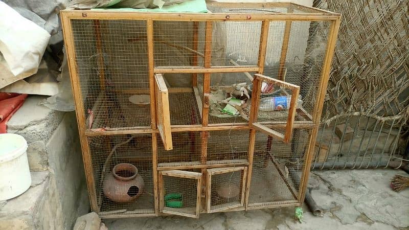 wood cage 1