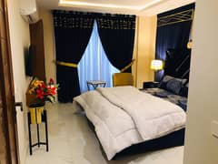 A Beautiful 1 Bed Room Luxury Apartments For Rent On Daily & Monthly Bases Bahria Town Lahore(1&2 Bed Room)