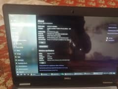 Dell letitude E7470 16gb Ram 256GB Nvme Gen3