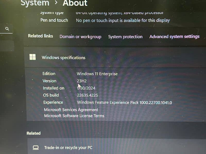 Lenovo core i5 12 generation window 11 8/512gb 10