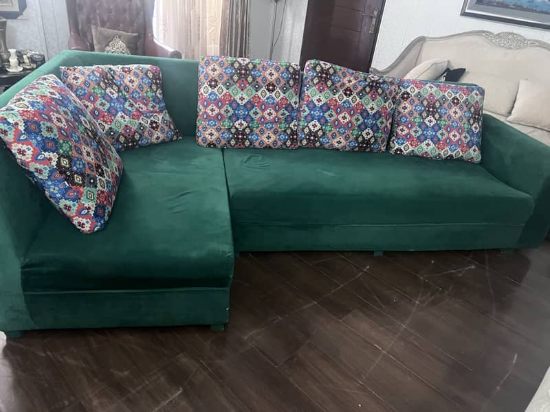 Stylish 5 seater L shaped sofa 3