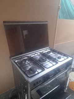 ambassador 5 burner cooking range