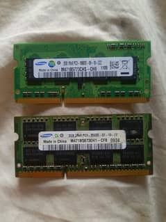 4 gb ram ddr3 double slot for laptops