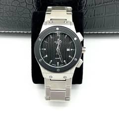 Hublot in chain  Most demanding articles  stainless steel