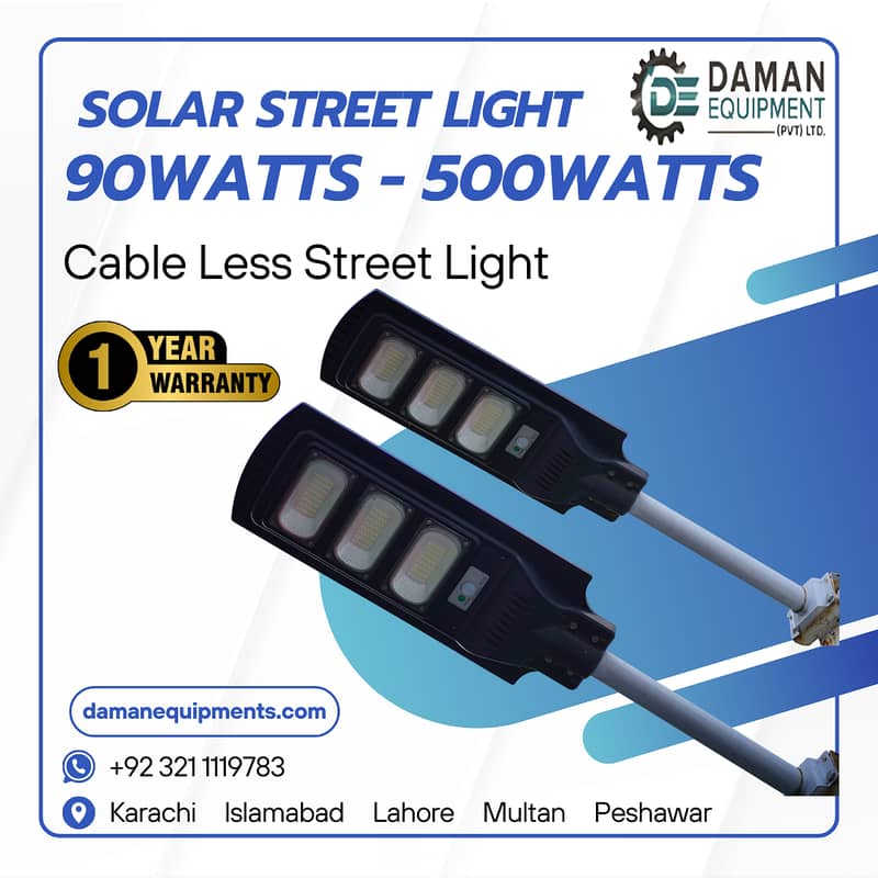 Solar Street Light - BOPU 60watts (Remote) 60 watts 0