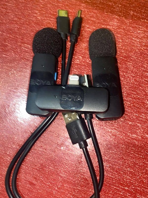 boya mic for iPhone 1 month use for sell 2