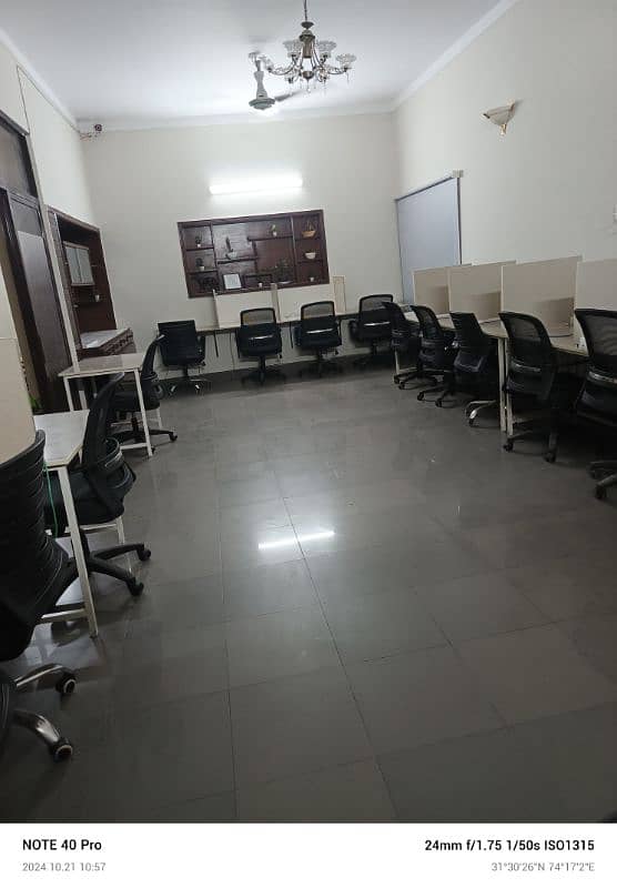 Co working space shared offices Raza Block Allama iqbal town Lahore 3