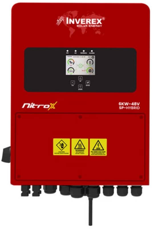 6 KW Nitrox Inverter In 10/10 With 4 Phoenix Tubular Battery TX2500 0