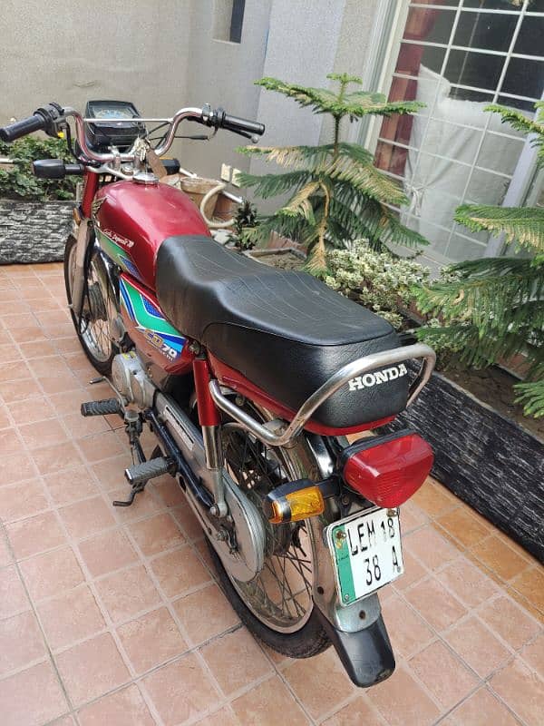 Honda CD70 2018 Model For Sale In Lahore 5