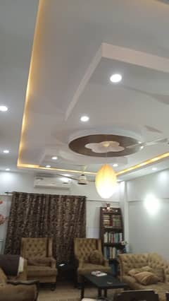 3 Bed DD flat for Rent Block 13 Gulistan e Johar