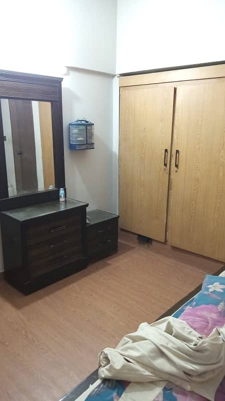 3 Bed DD flat for Rent Block 13 Gulistan e Johar 11