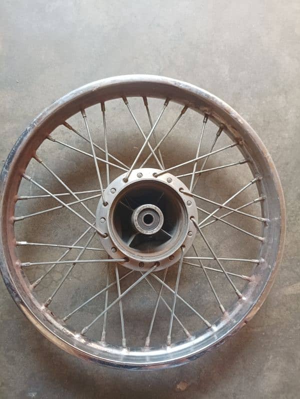 Back wheel Rim 125cc 1