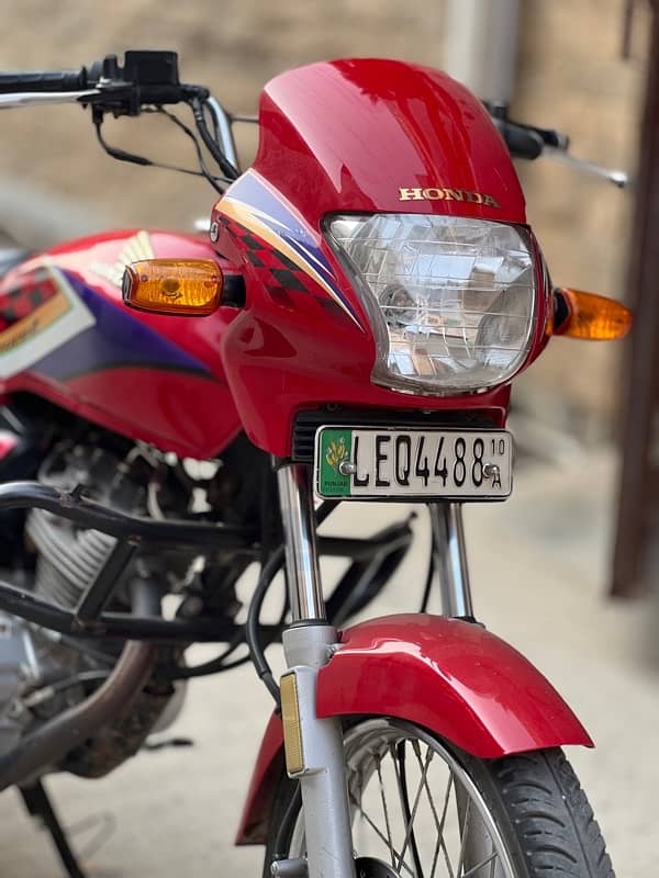 Honda 125 2010 Model Registered 1