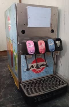 3 flavour soda machine