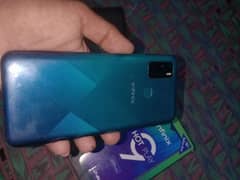 infinix jot 9 play 4/64 with box 6000mah battry