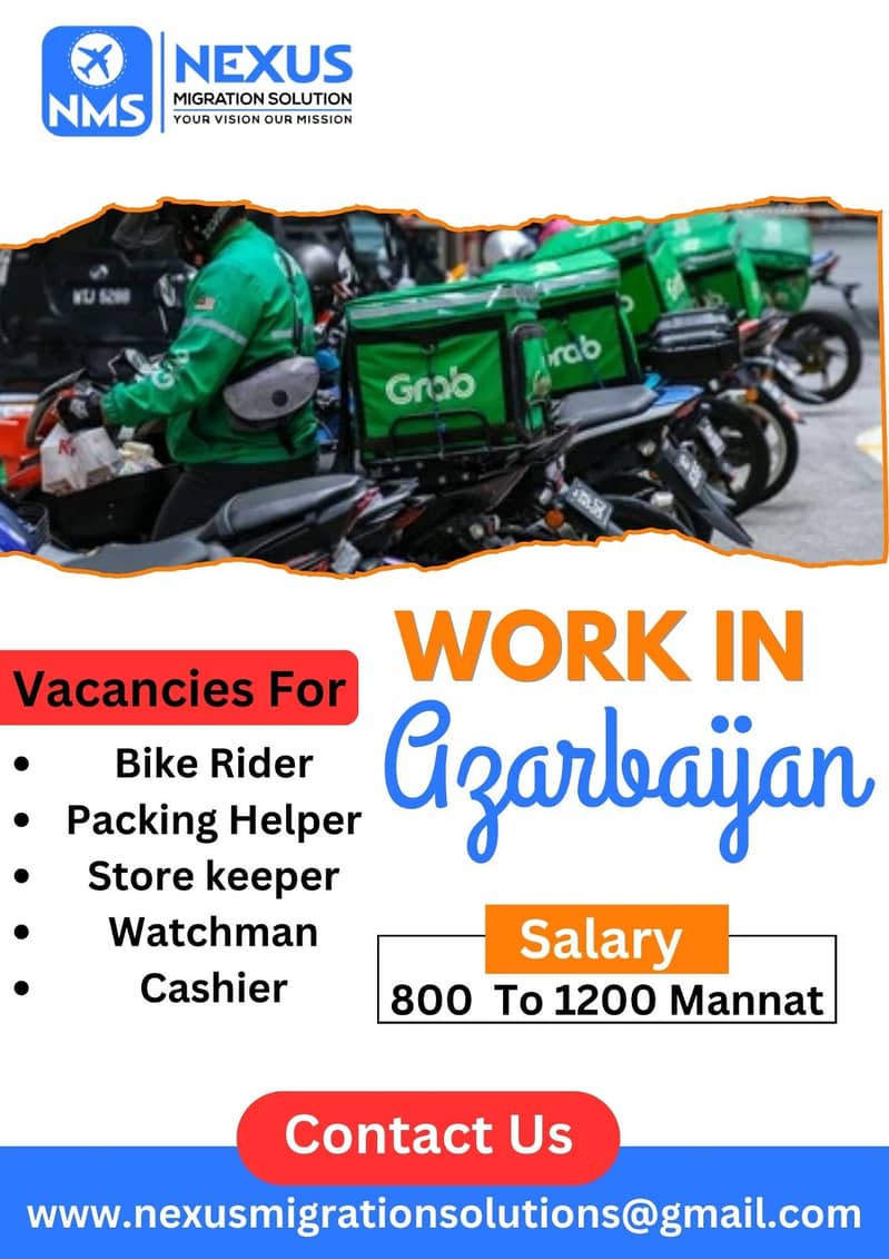 Work visa for Azarbijan 3