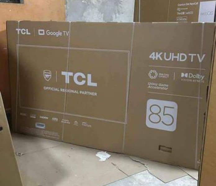 ALL COMPANIES TCL SAMSUNG SMART LED 85 Inch Price 125000 5