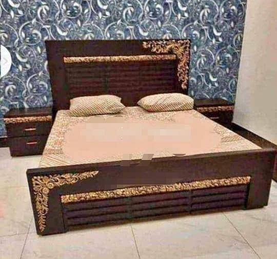 double bed/wooden bed/factory rates/turkish bed/poshish bed 0