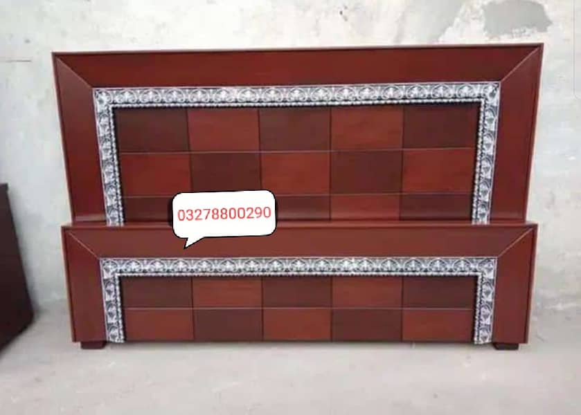 double bed/wooden bed/factory rates/turkish bed/poshish bed 2