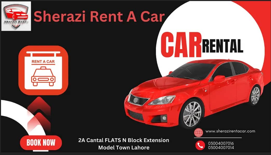 Rent A Car In Lahore ICorolla/Cultus/Alto/Parado/Sportage/V8/Vego/Civc 0