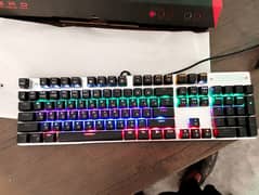 Zero Mechanical gaming keyboard running rgb lights