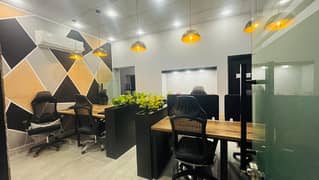 2500 Square Feet Fully Furnished Corporate Office Available For Rent At Main Boulevard Gulberg 0